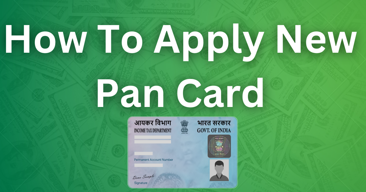 Instant Pan Card Apply with Aadhar