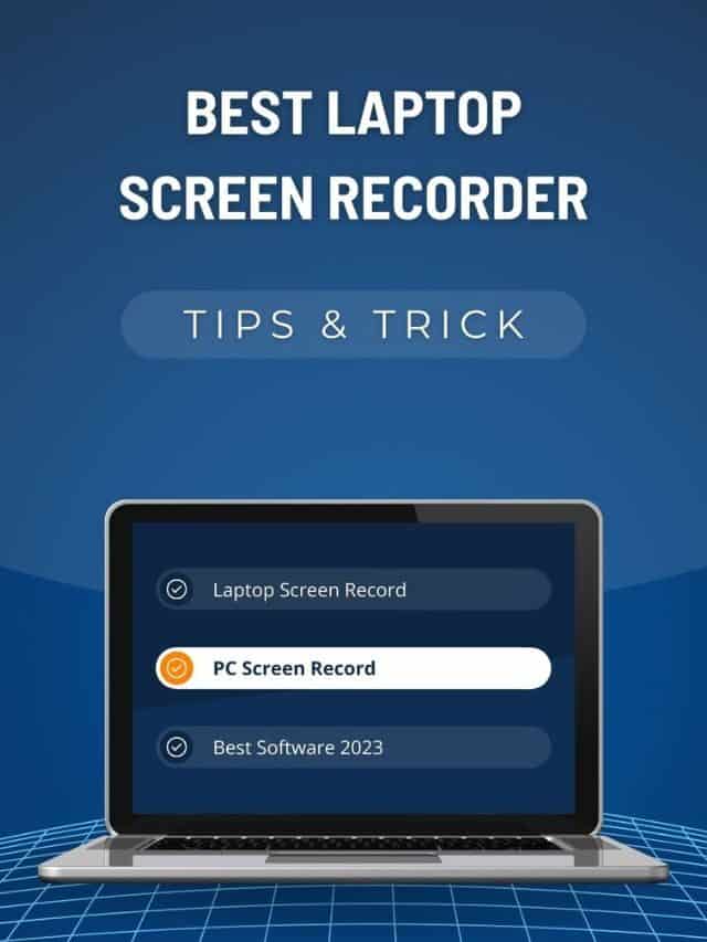 best laptop screen recorder