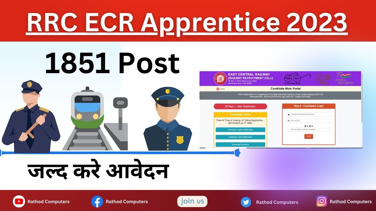RRC ECR Apprentice 2023