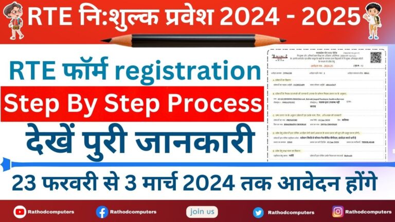 RTE Admission 2024-25 Age Limit