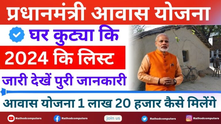 PM Awas Yojana Gramin List 2024